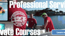 Professional Services and Courses, Private Courses, Aquatics and Aviation