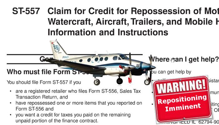 Aircraft Repossession